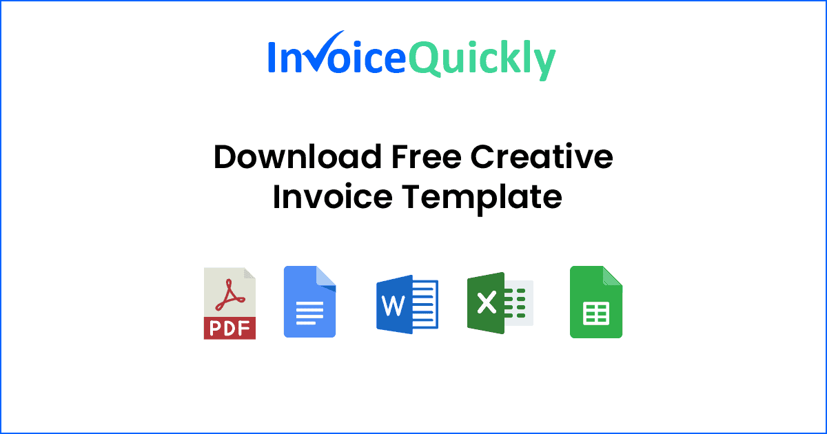 Creative Invoice Template: Free Template & Guide
