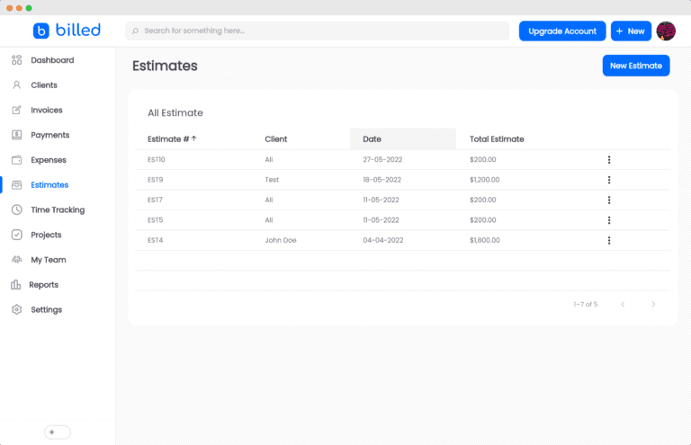 Create Professional Estimates To Set Clear Expectations