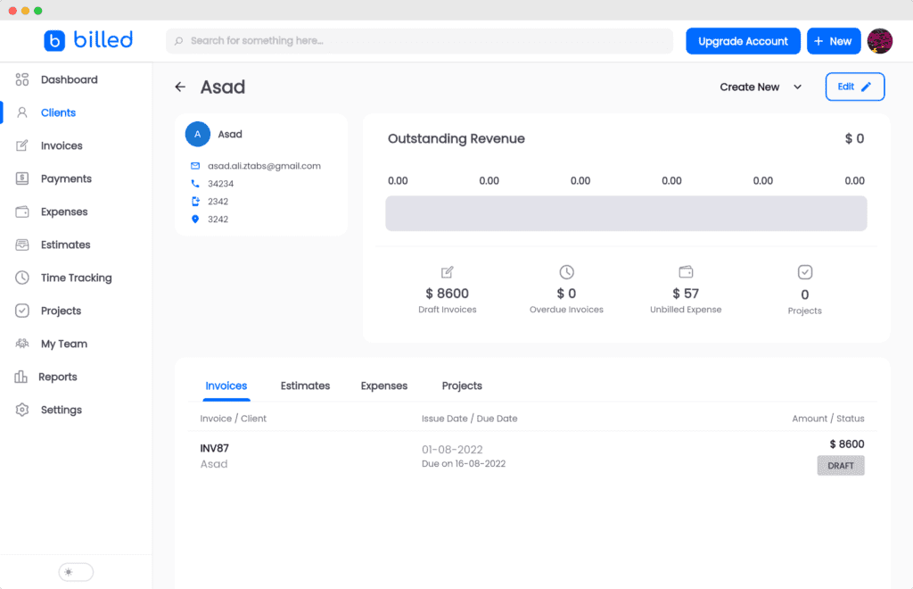 Manage Client Invoices In One Place