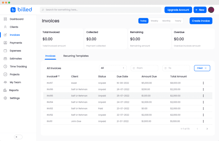 Automate Your Billing With Recurring Invoices