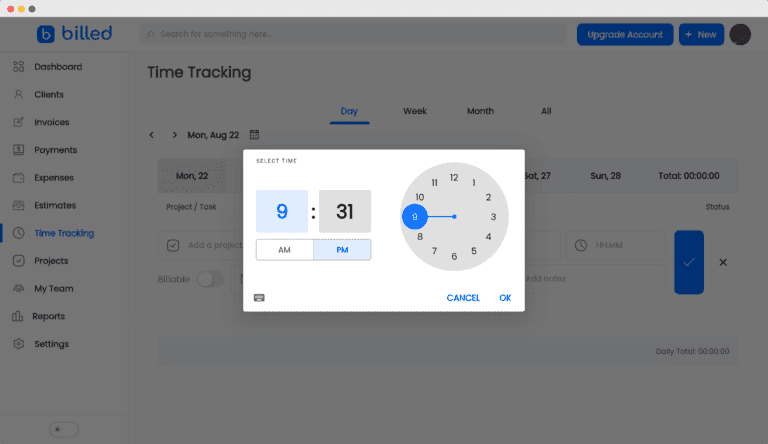 Small Business Time Tracking Software