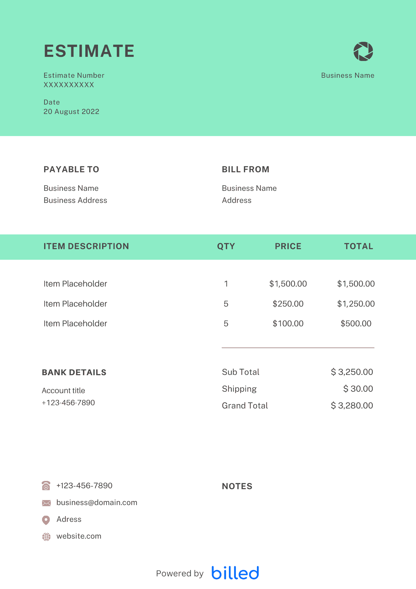 Work Estimate Template: Free Template & Guide
