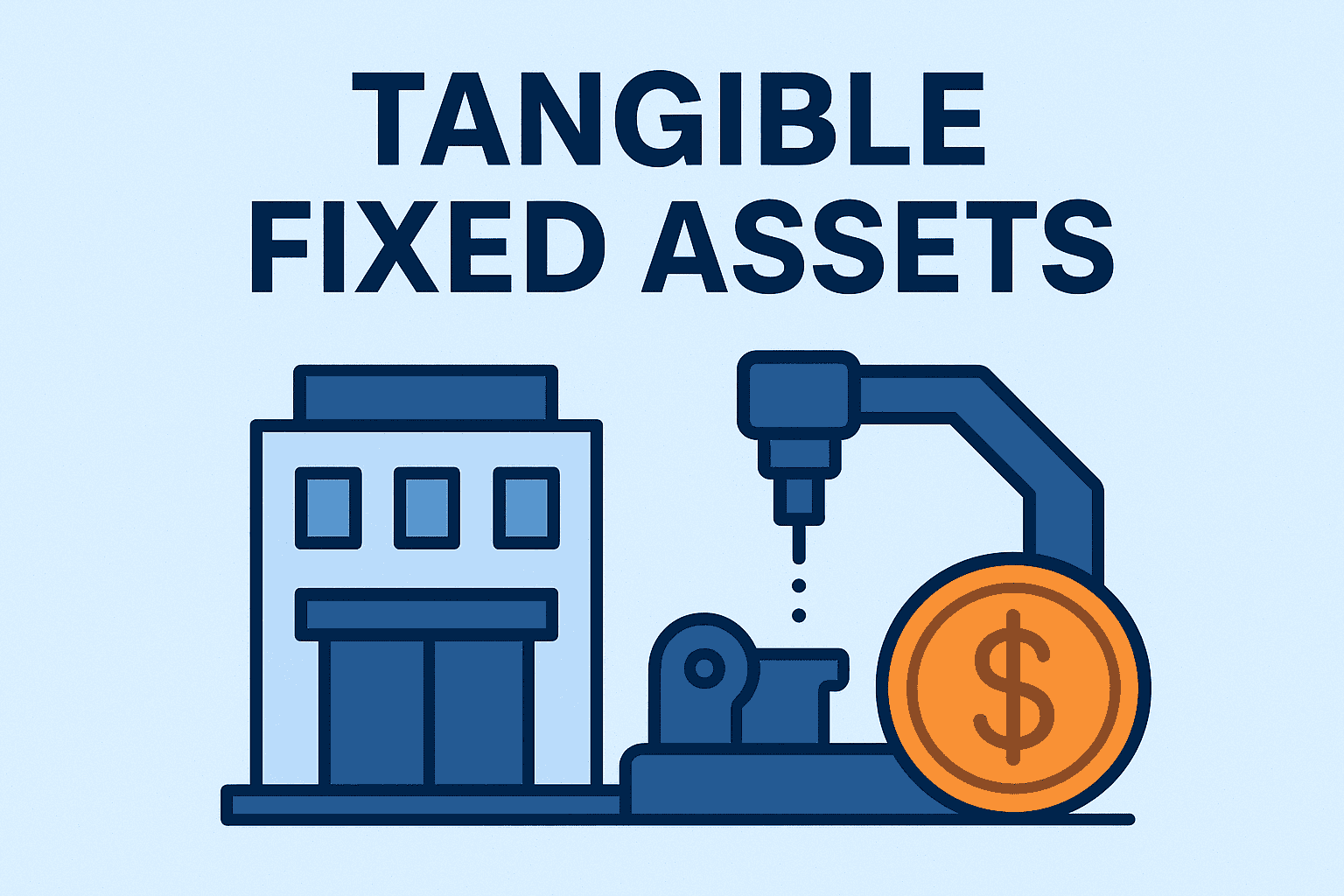 How do tangible fixed assets work in accounting?