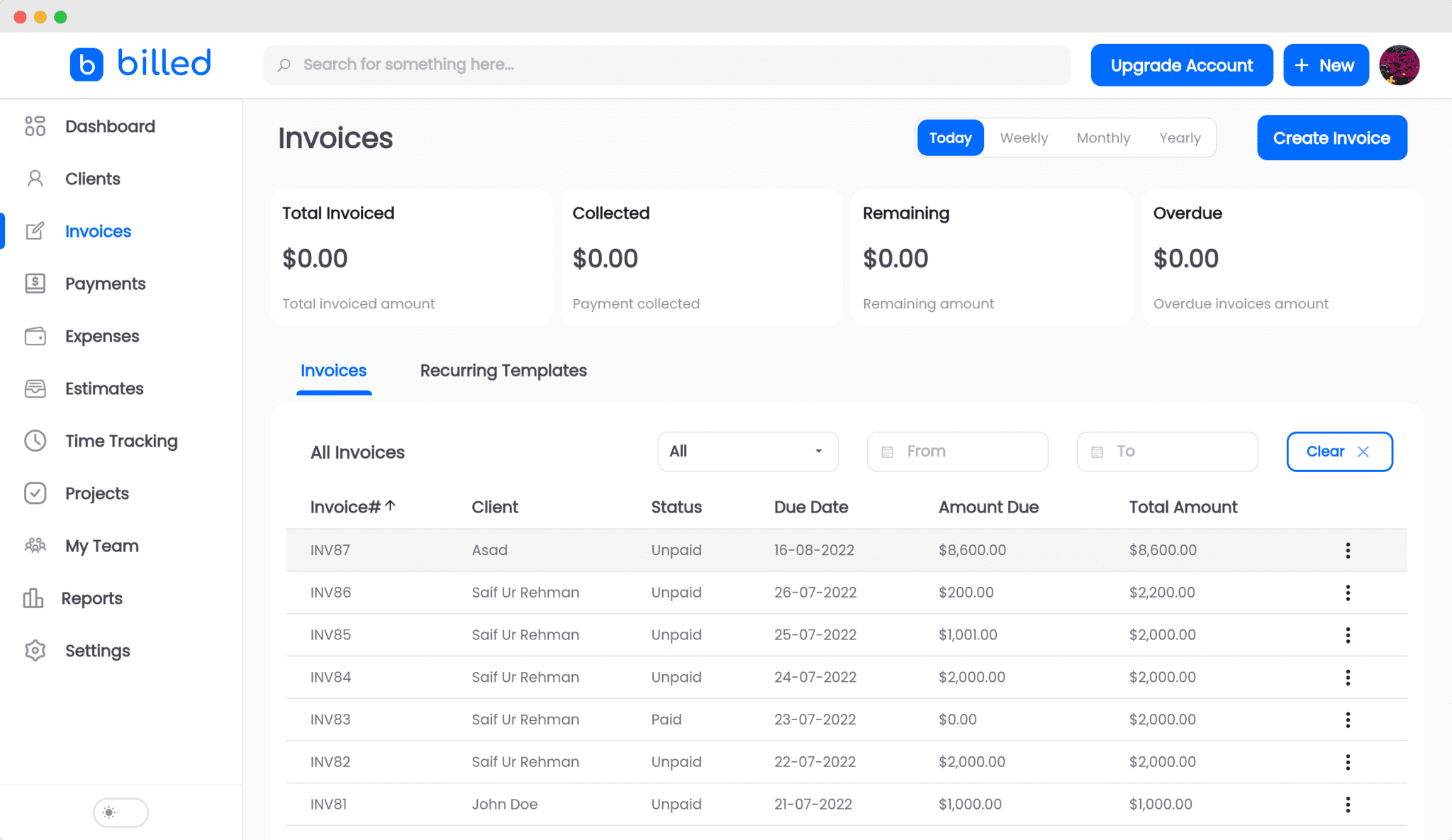 Professional Invoicing For Small Businesses