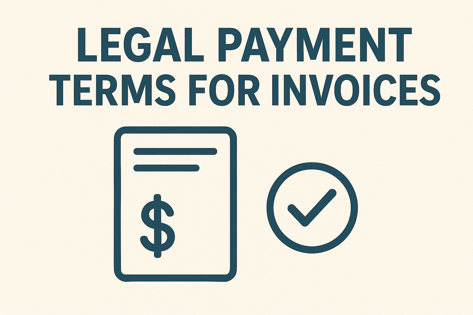 Legal Payment Terms for Invoices: Business Guide | Billed