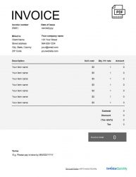 android invoice