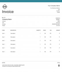 law firm invoice