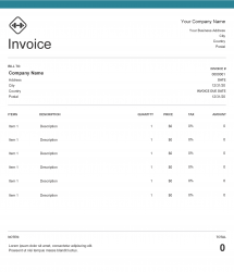 doc invoice template